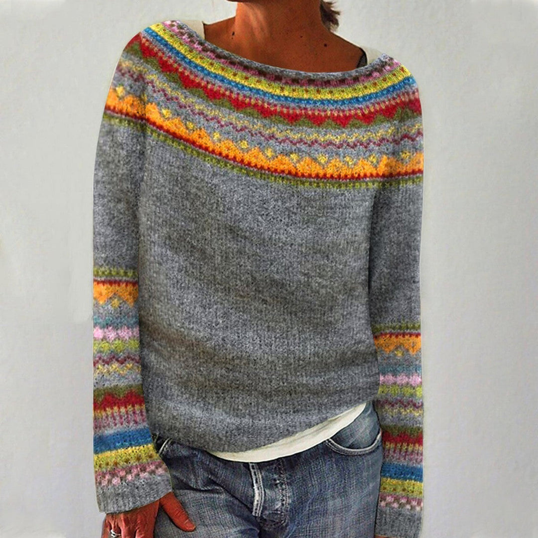 Harper - Retro Strickpullover