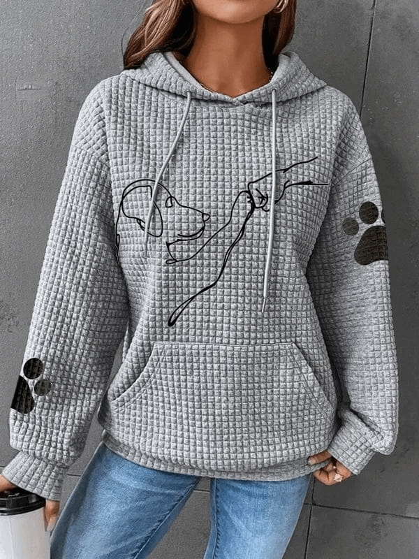 Bequemer und warmer Hoodie