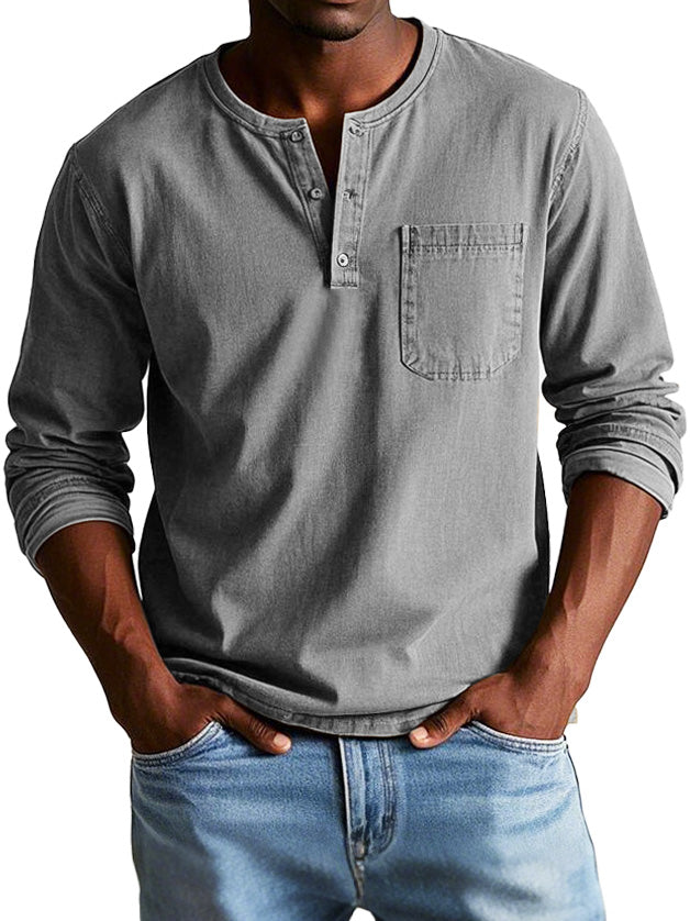 Easton™ | Vintage Langarmshirt