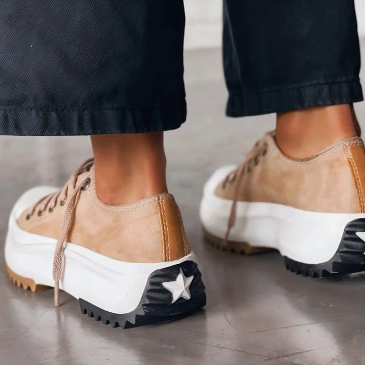 Elisa™ - Plattform-Sneaker aus Leder