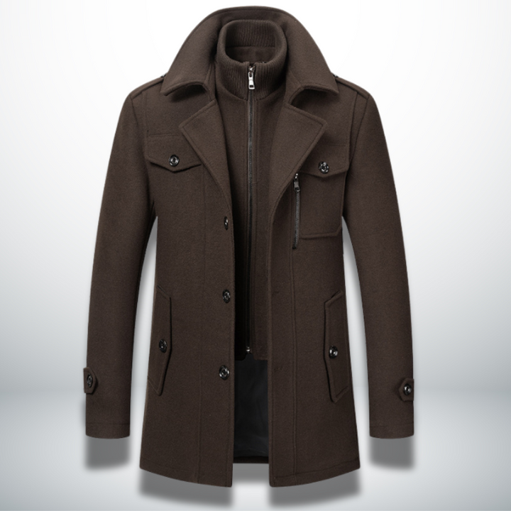 Angelo™ | Warmer und eleganter Mantel für Männer
