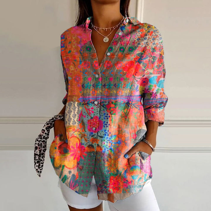 Iva™ | Elegante Bluse mit floralem Druck