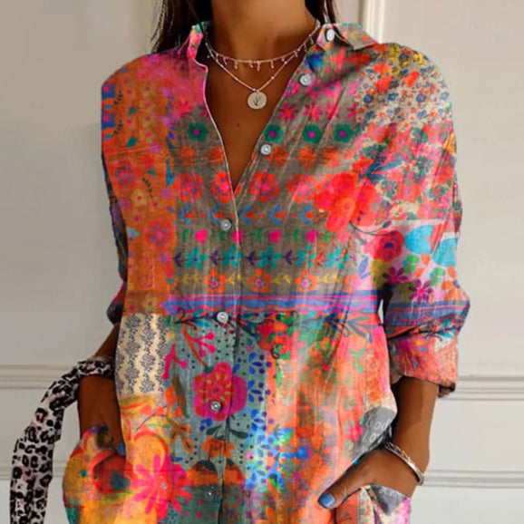 Iva™ | Elegante Bluse mit floralem Druck
