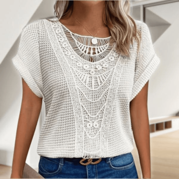 Liva™ | Elegante, von Ibiza inspirierte Bluse