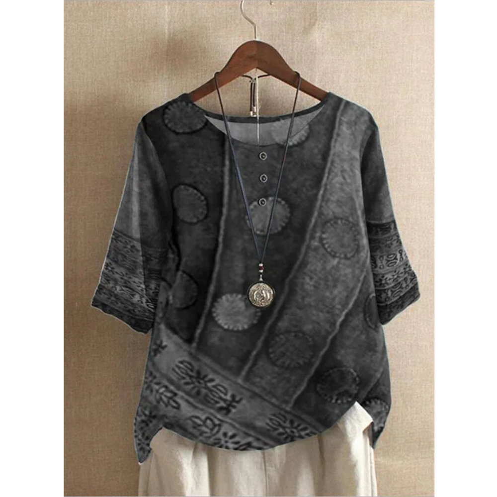 Valarie - Buntes Bohemian Top