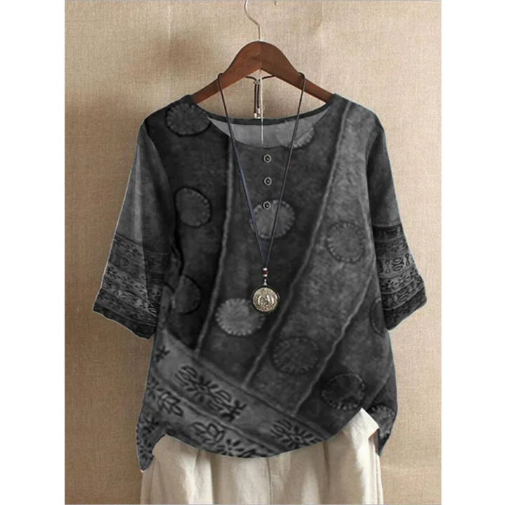 Valarie - Buntes Bohemian Top