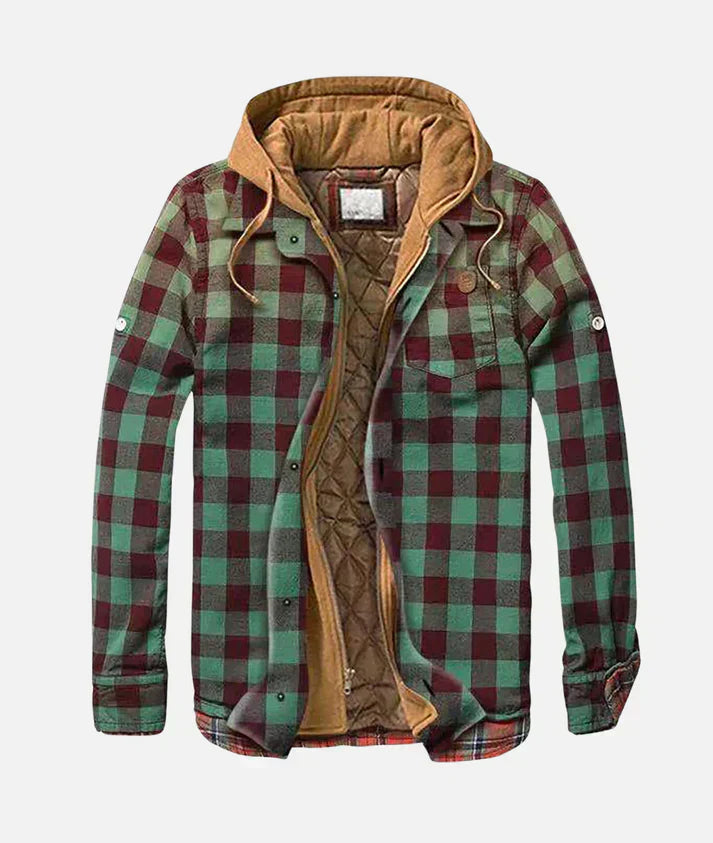 Andrea™ | Stylische Patchwork Karo Jacke