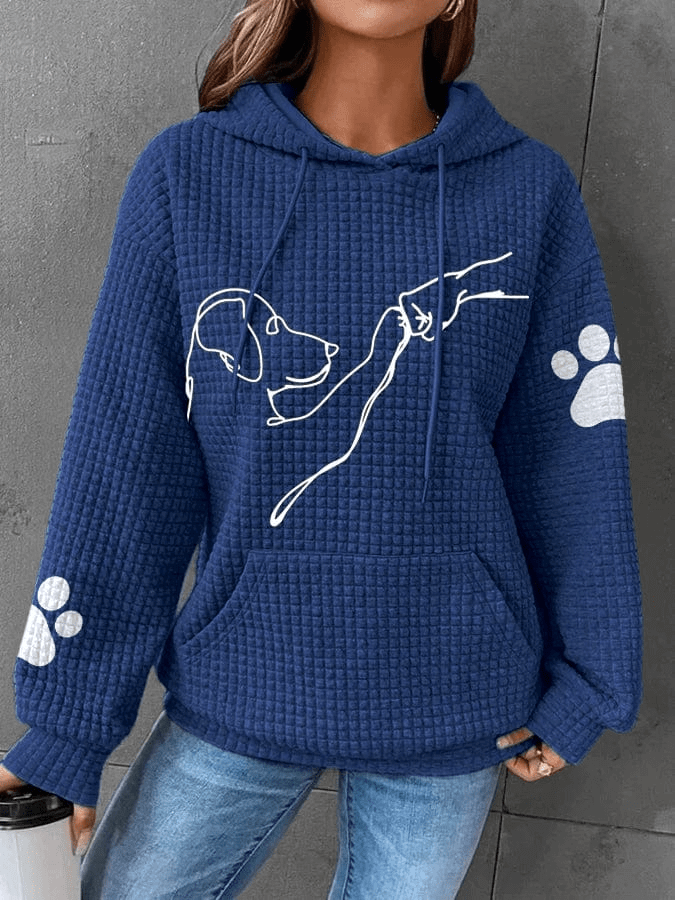 Bequemer und warmer Hoodie