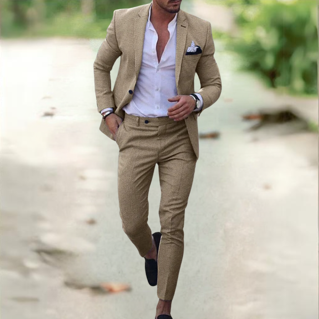 Ezra - Eleganter Anzug für Herren (Jacke + Hose)