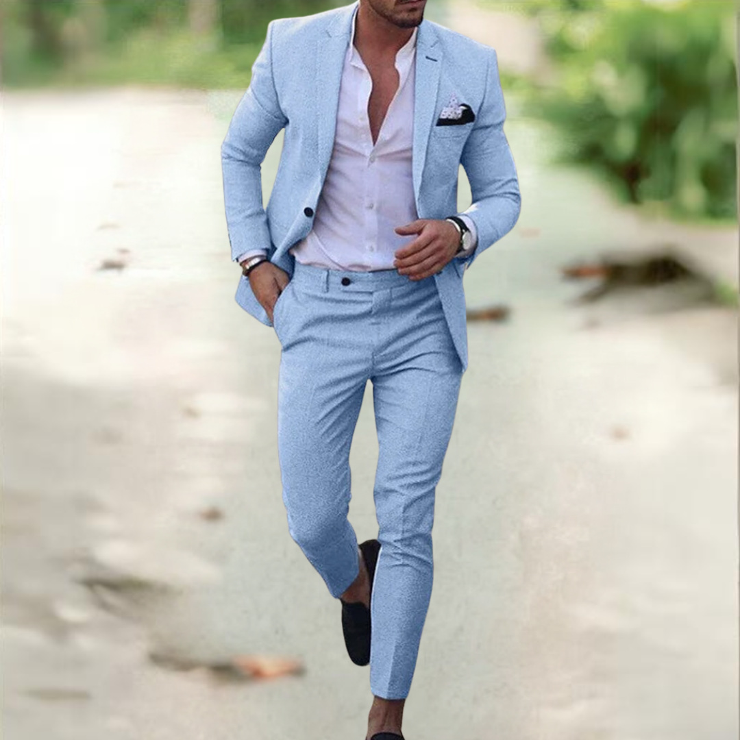 Ezra - Eleganter Anzug für Herren (Jacke + Hose)