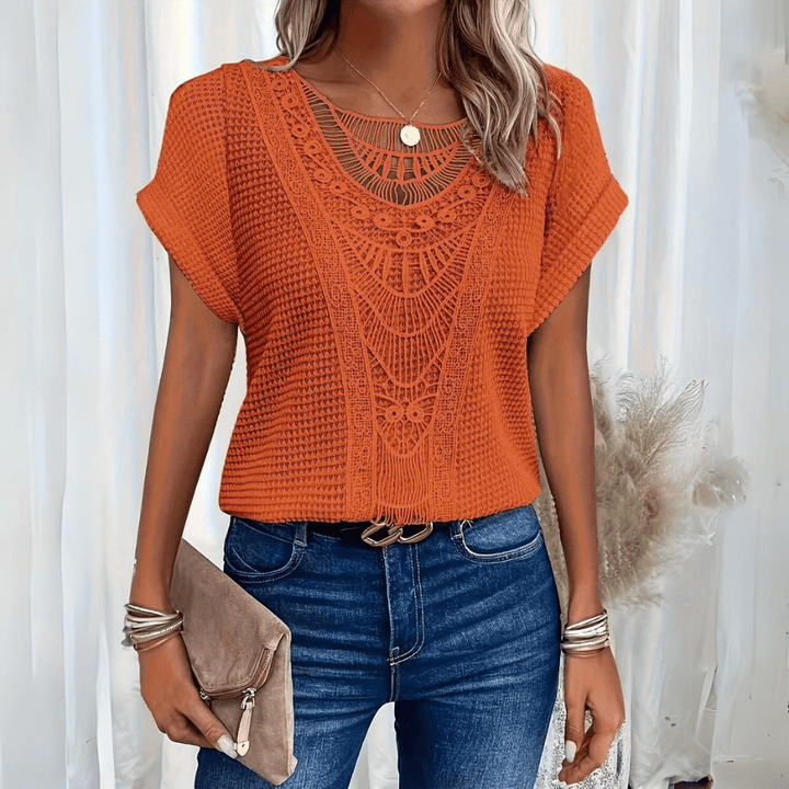 Liva™ | Elegante, von Ibiza inspirierte Bluse