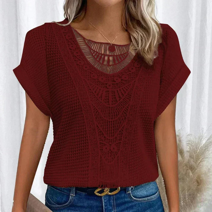 Liva™ | Elegante, von Ibiza inspirierte Bluse