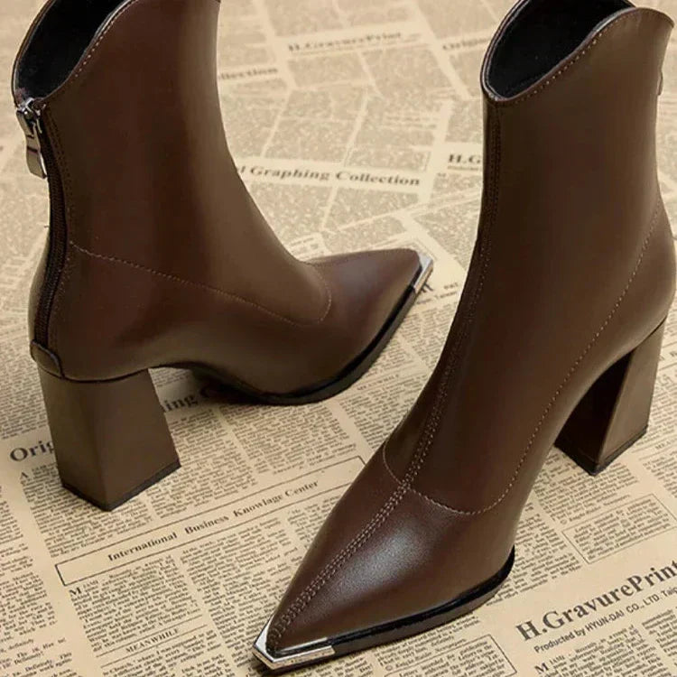 Lexi™ | Bequemer Leder-Stiefelette für Frauen