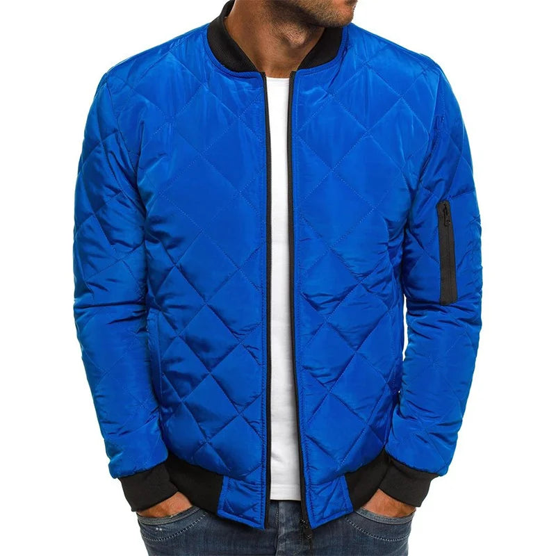 Colby | PREMIUM QUALITÄT FREIZEITJACKE MIT DIAMANTMUSTER