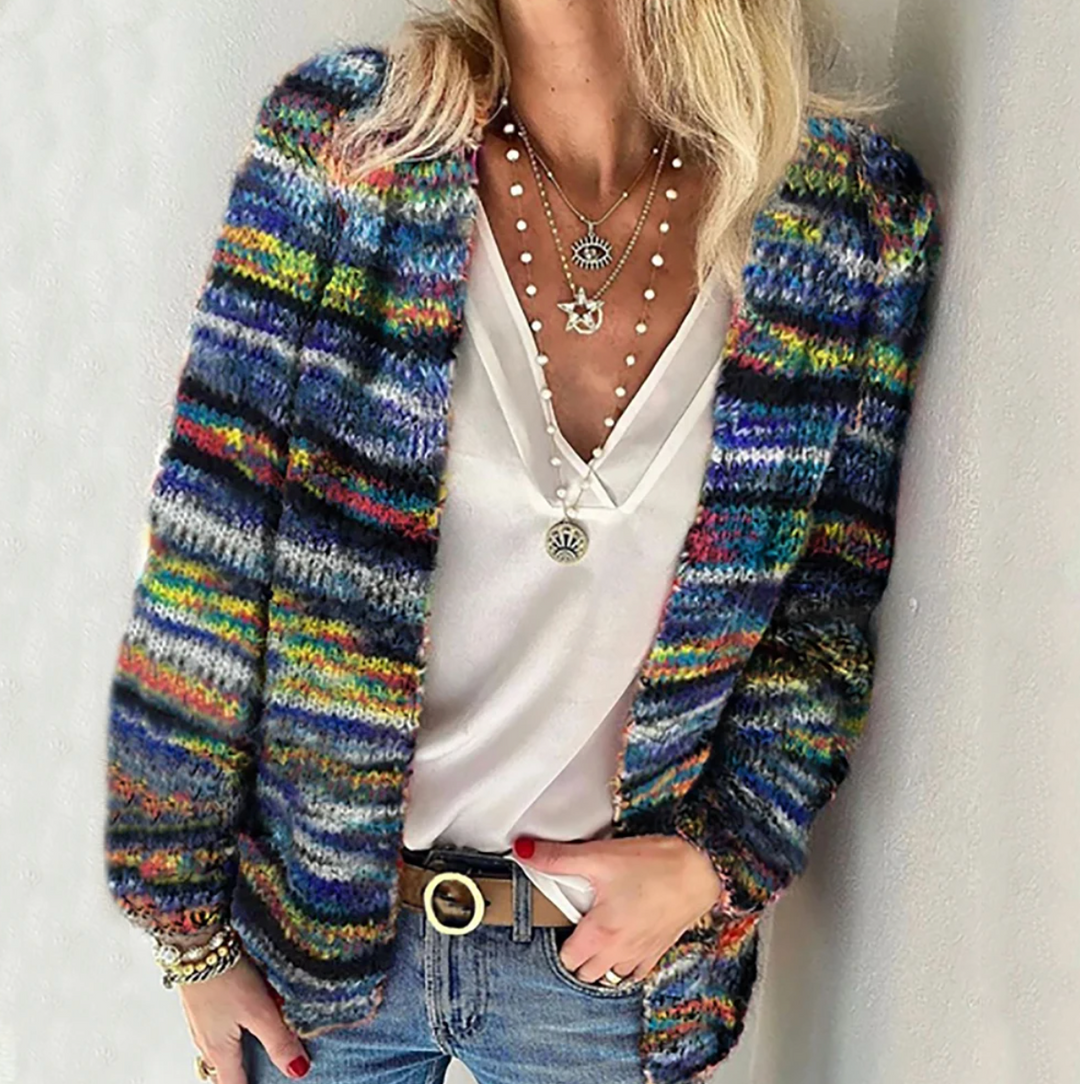 Esme™ | Mehrfarbiger Cardigan