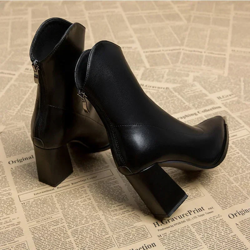 Lexi™ | Bequemer Leder-Stiefelette für Frauen