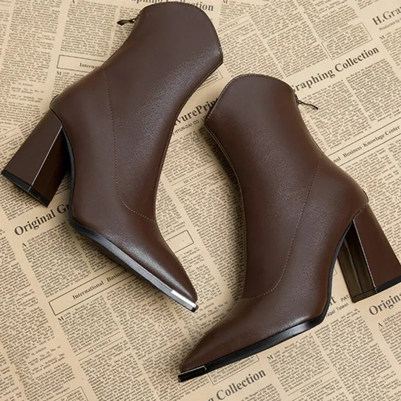 Lexi™ | Bequemer Leder-Stiefelette für Frauen