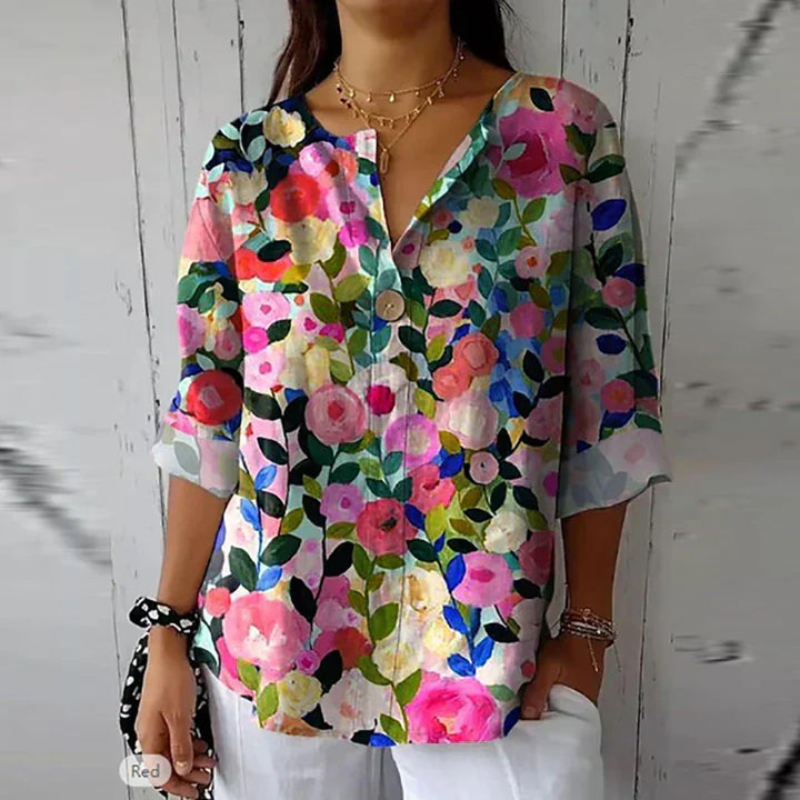 Tereza - Französische Vintage-Bluse