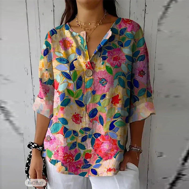 Tereza - Französische Vintage-Bluse