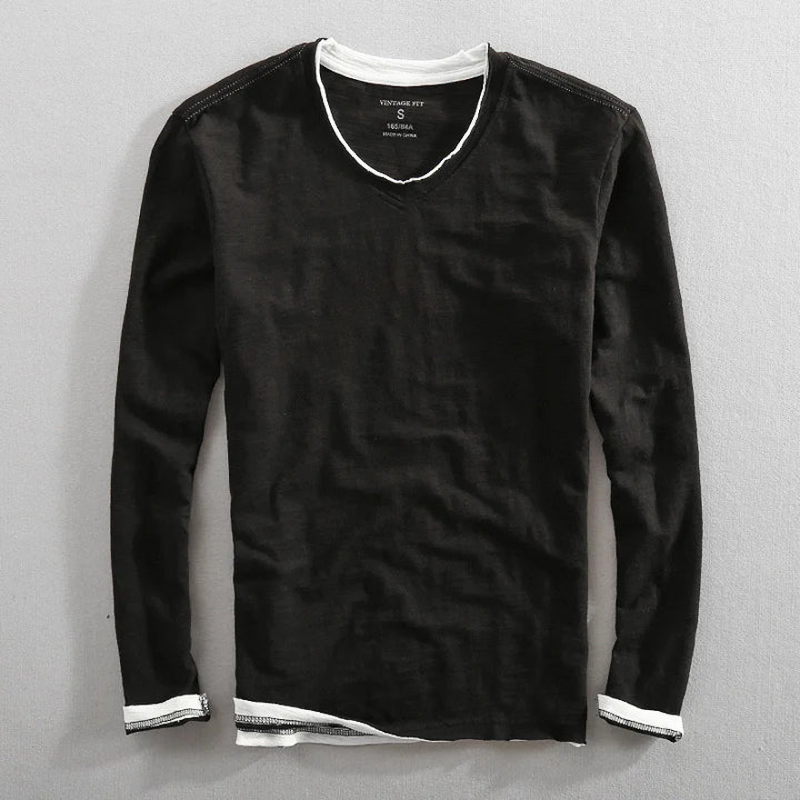 Ashton™ | Langarm Baumwollhemd