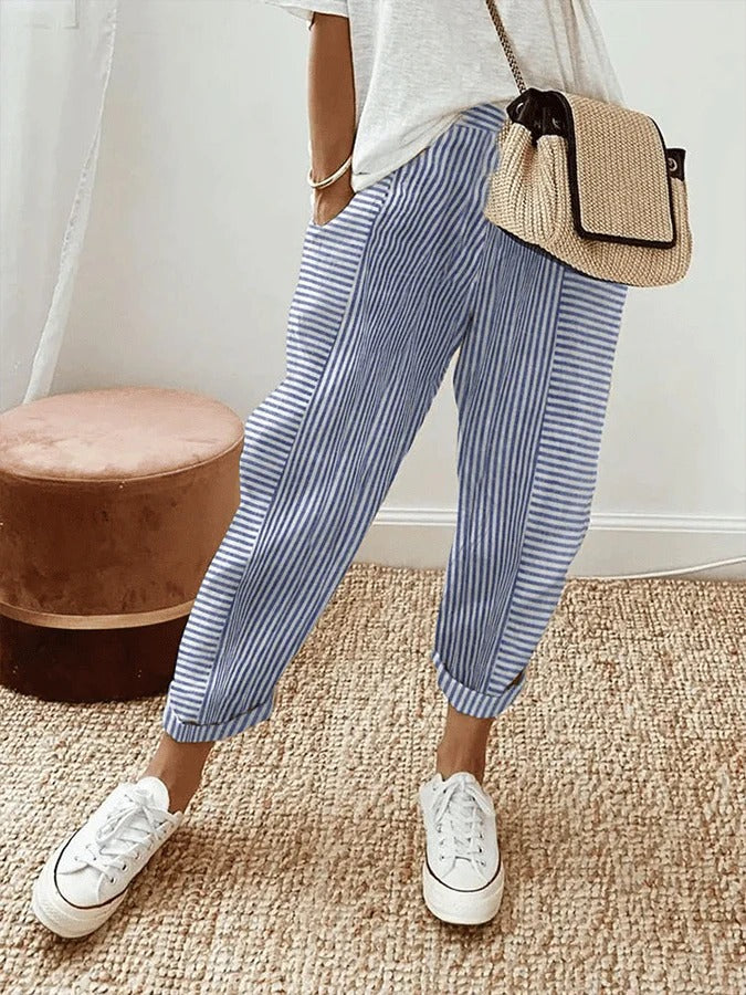 Astrid - Gestreifte Astrid-Hose
