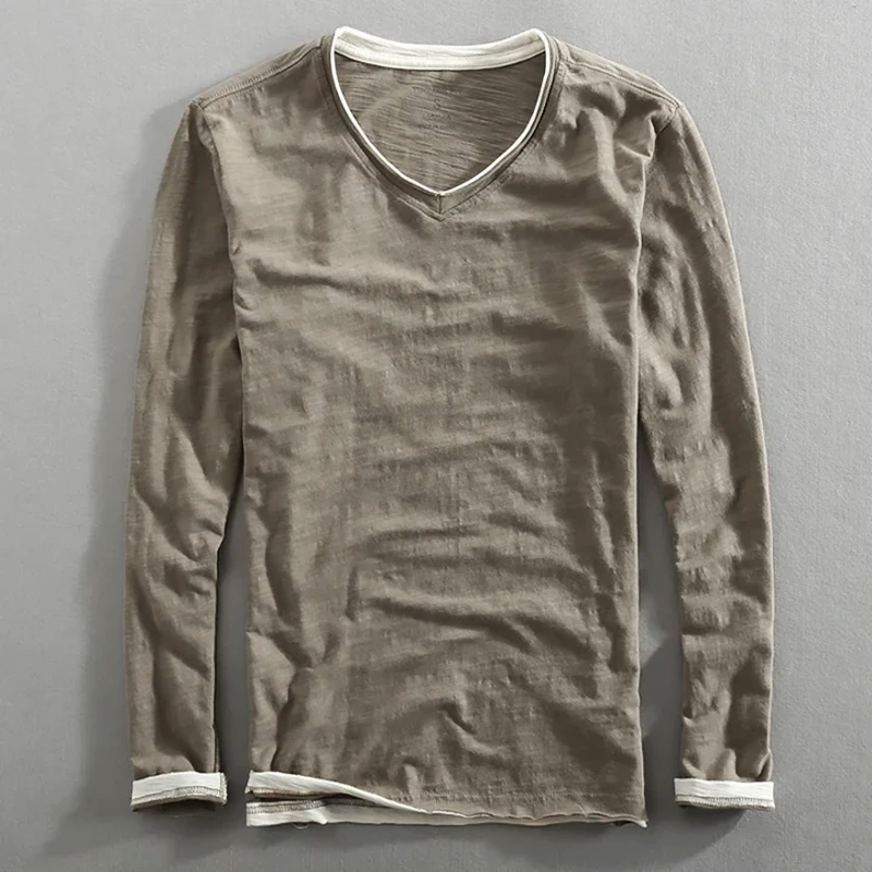Ashton™ | Langarm Baumwollhemd