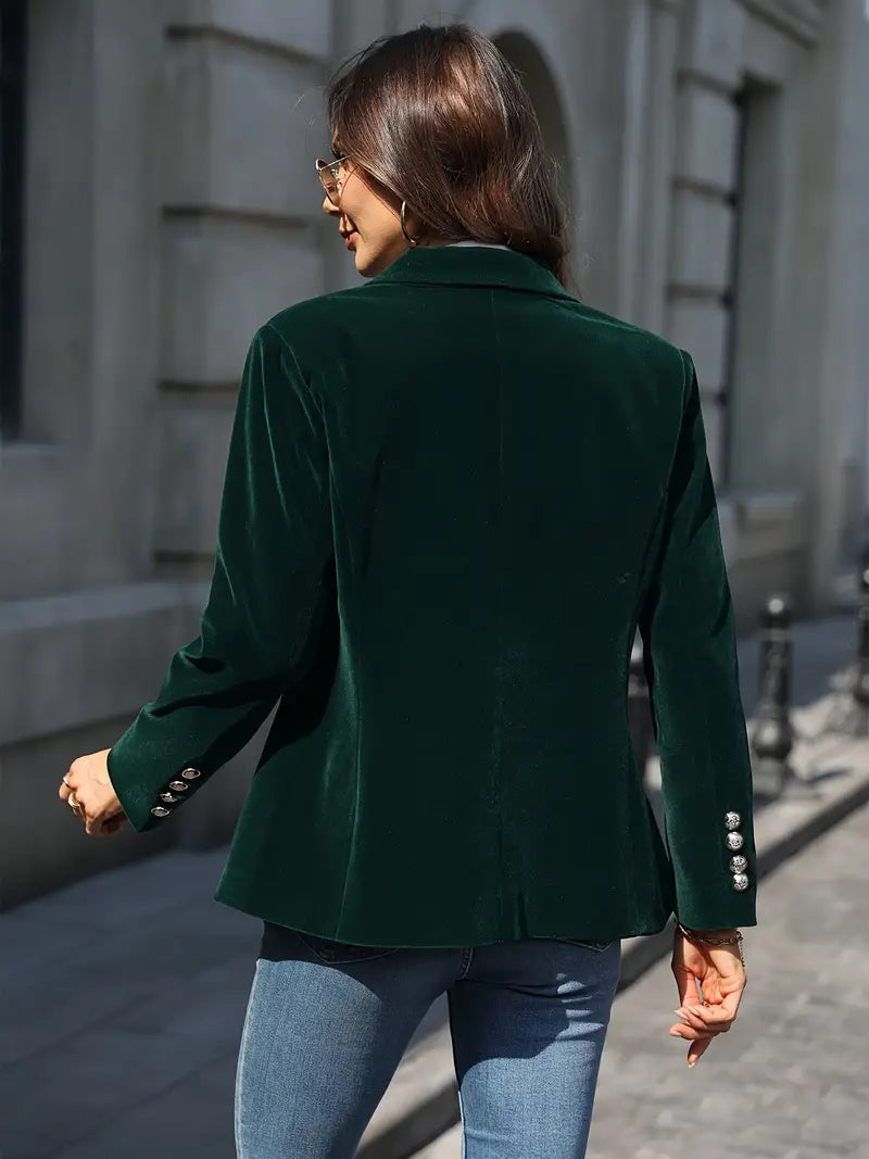 JULISSA | ELEGANTER VELVET BLAZER