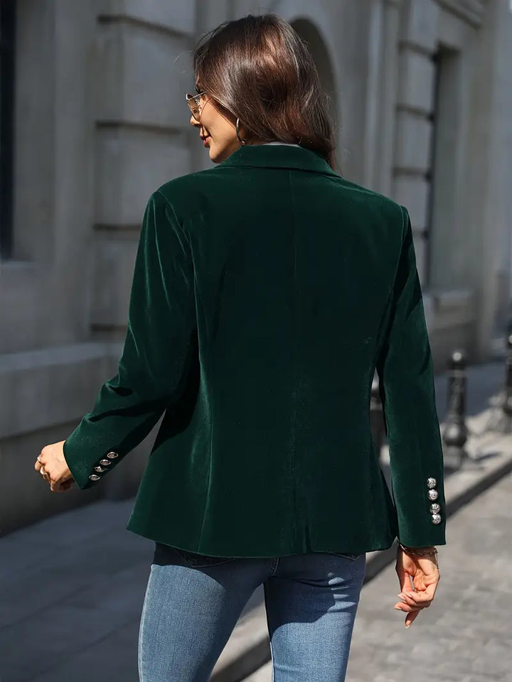 JULISSA | ELEGANTER VELVET BLAZER