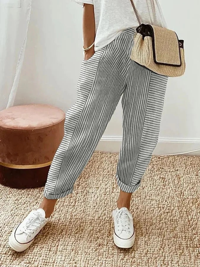 Astrid - Gestreifte Astrid-Hose