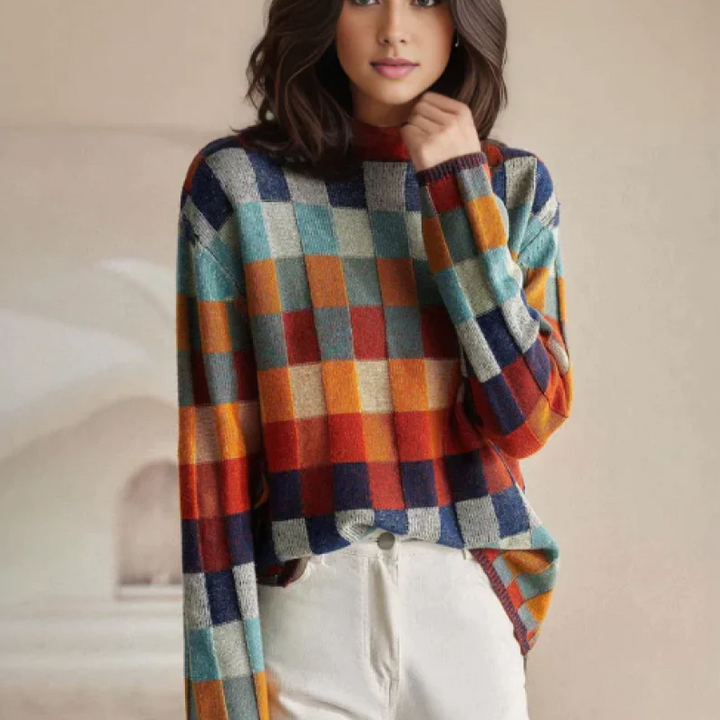 Van Gogh Warmer Luxus-Kaschmirpullover