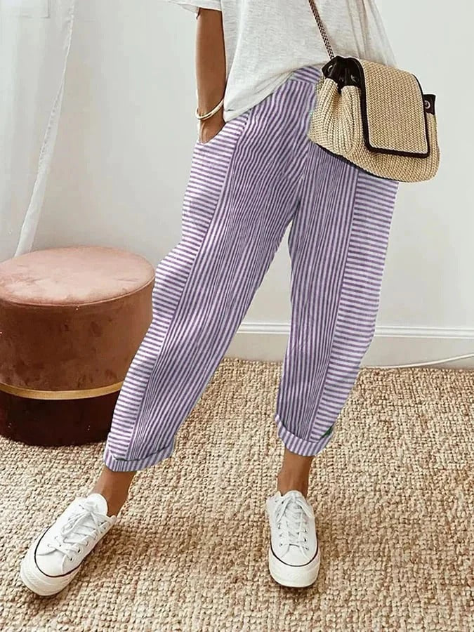 Astrid - Gestreifte Astrid-Hose